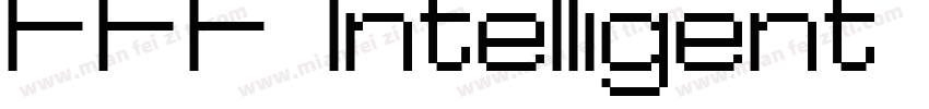 FFF Intelligent Condensed字体转换